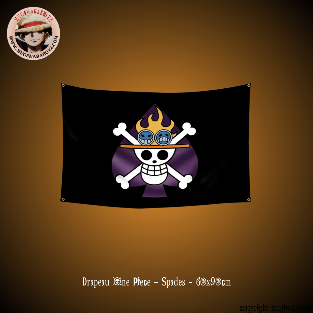 Drapeau One Piece - Spade - Ace