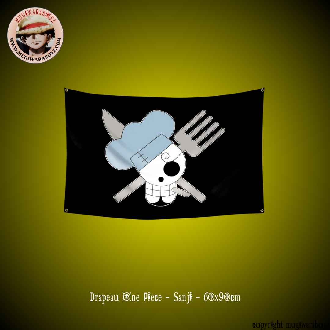 Drapeau One Piece - Sanji