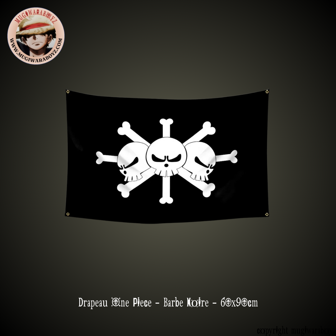Drapeau One Piece - Mashall D. Teach