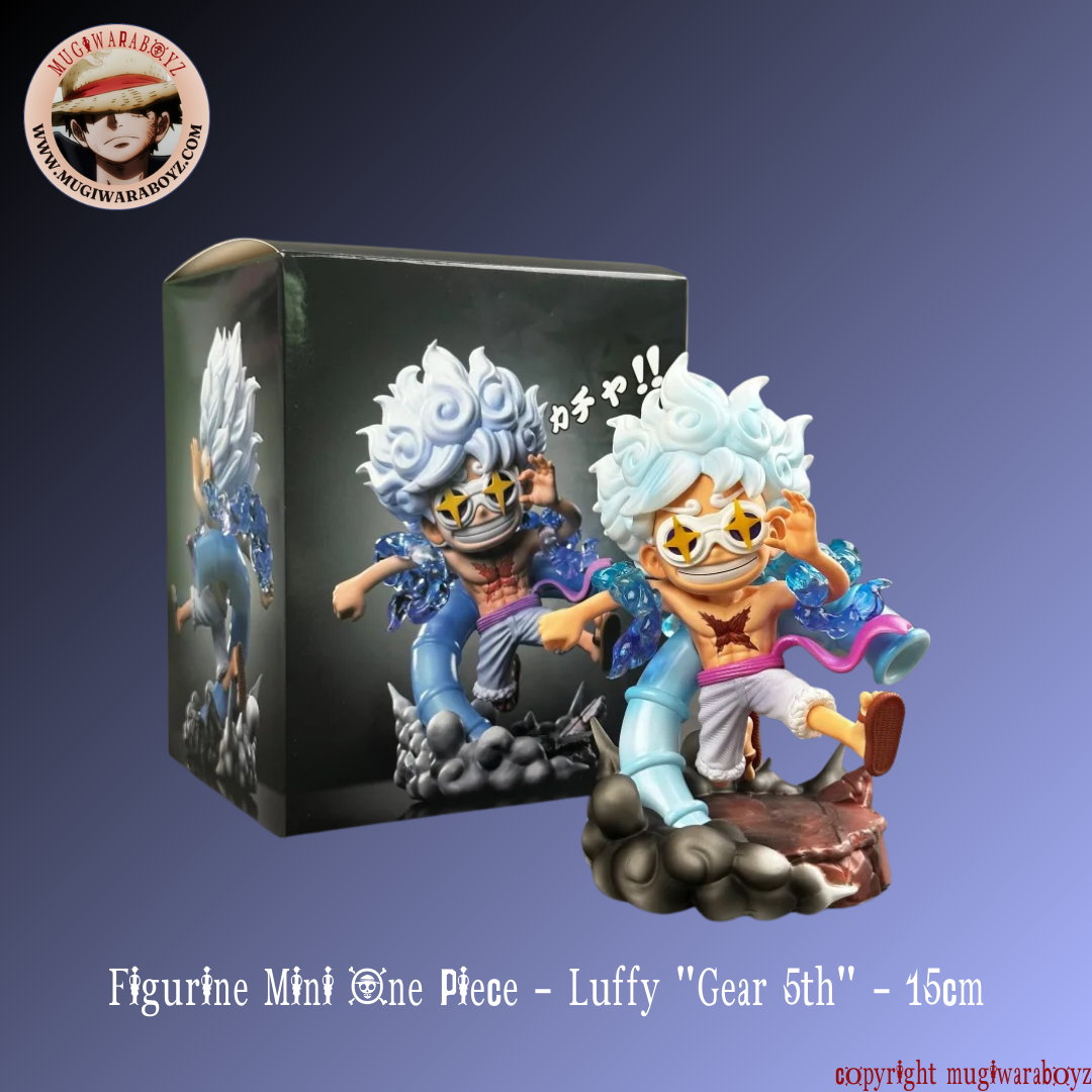 Figurine One Piece - Mini Luffy "Gear 5th"