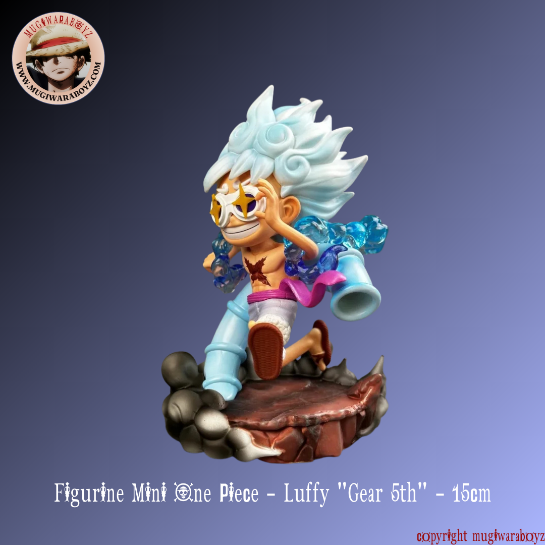 Figurine One Piece - Mini Luffy "Gear 5th"
