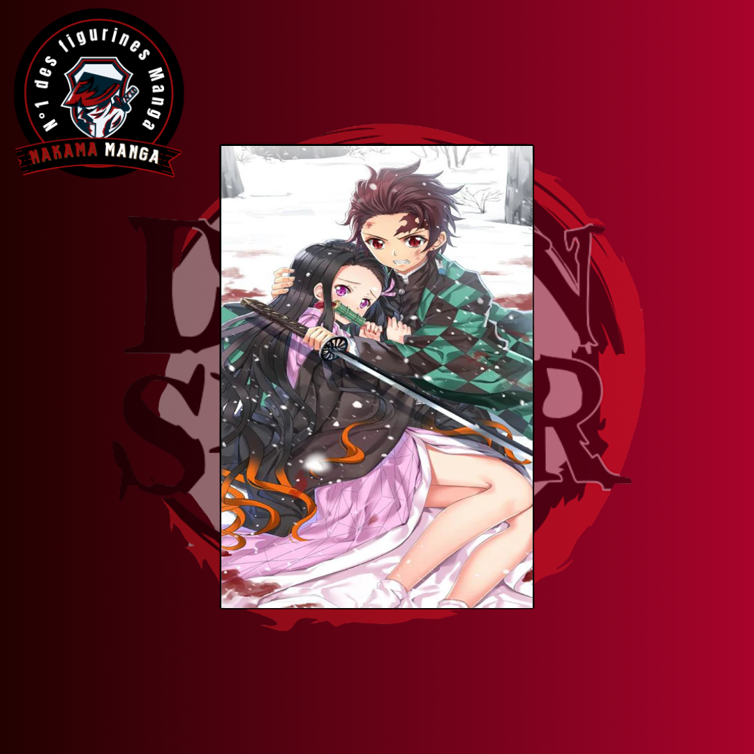 Tableaux Demon Slayer - Tanjiro & Nezuko