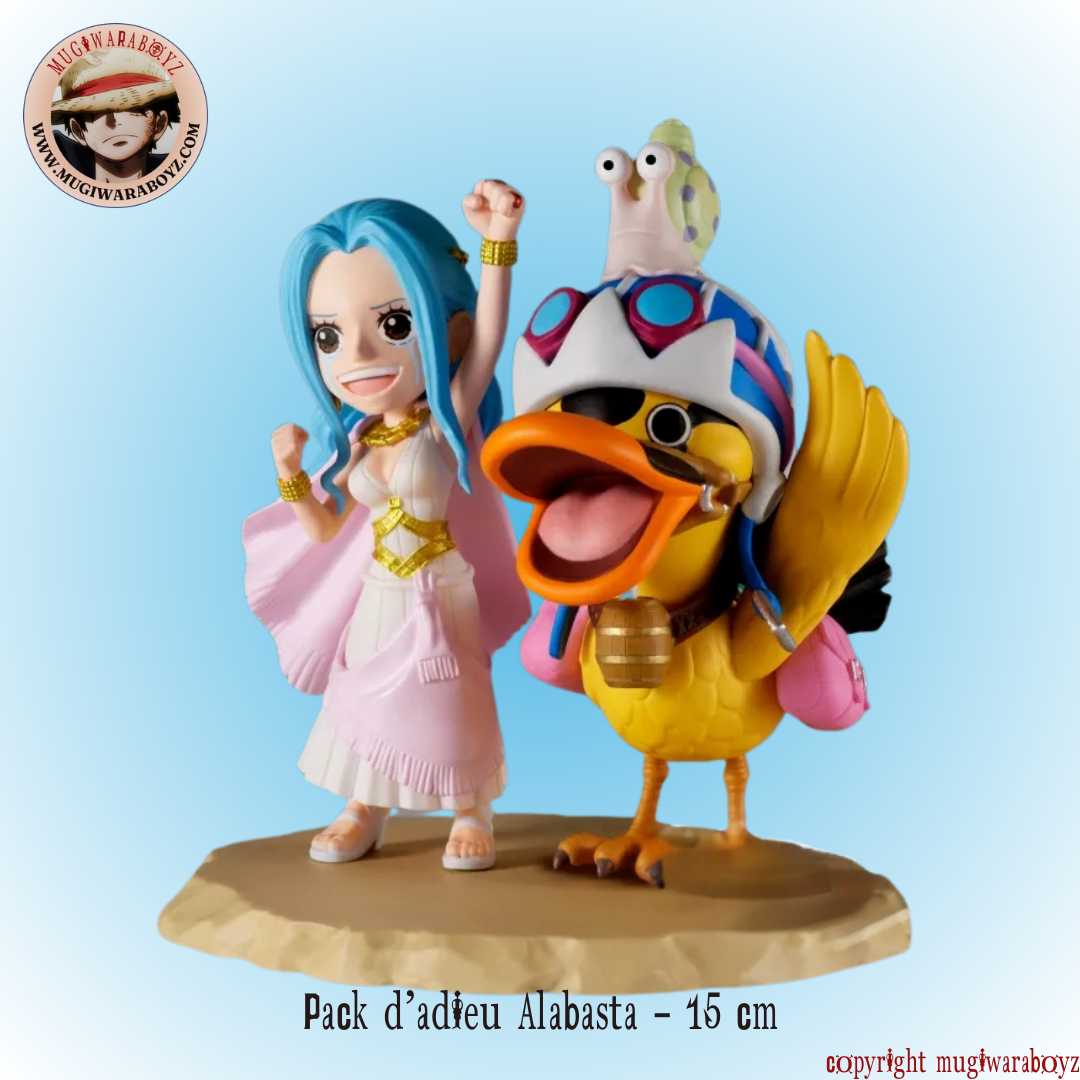 Figurine One Piece - Nefertari Vivi et Karoo