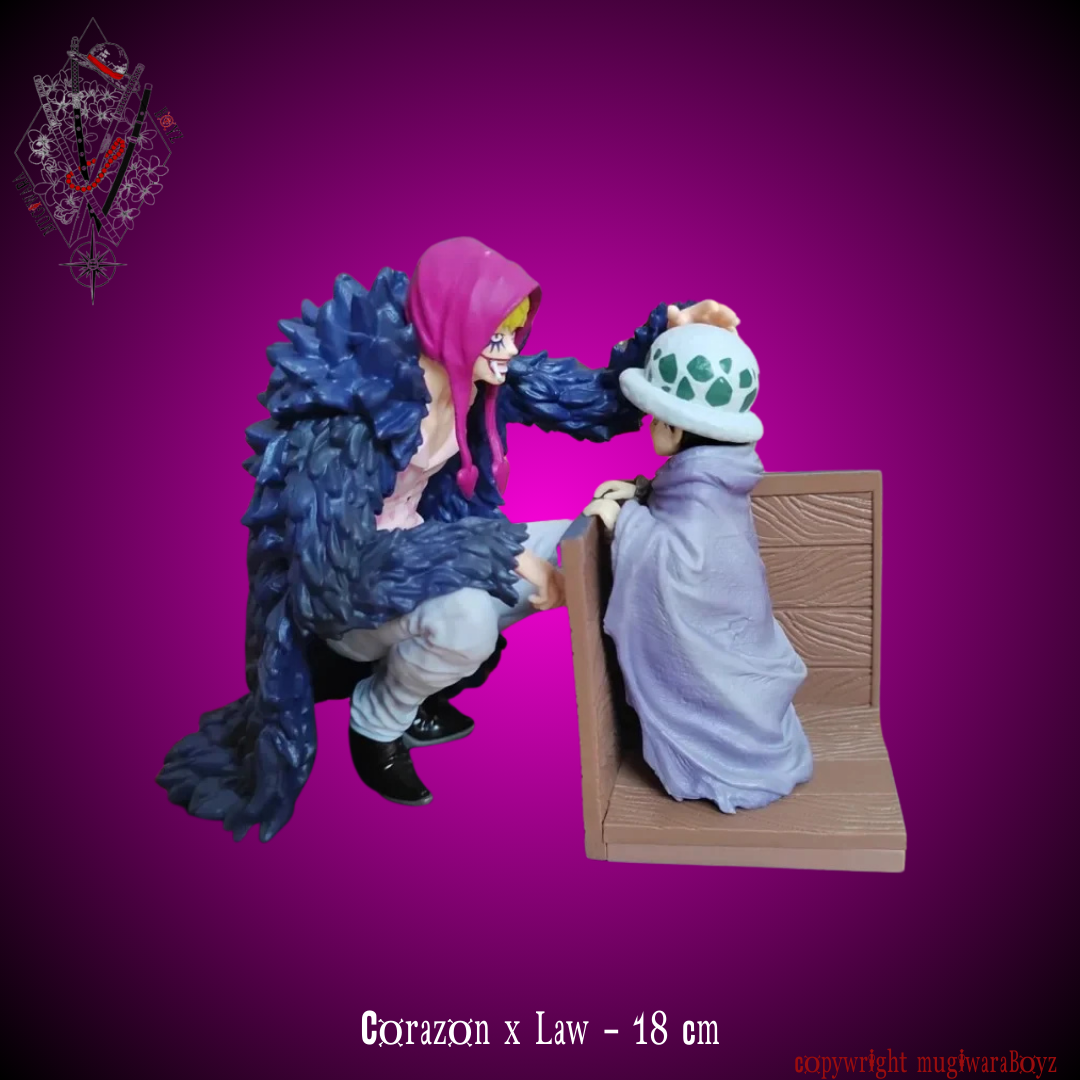 Figurine One Piece - Corazon x Law