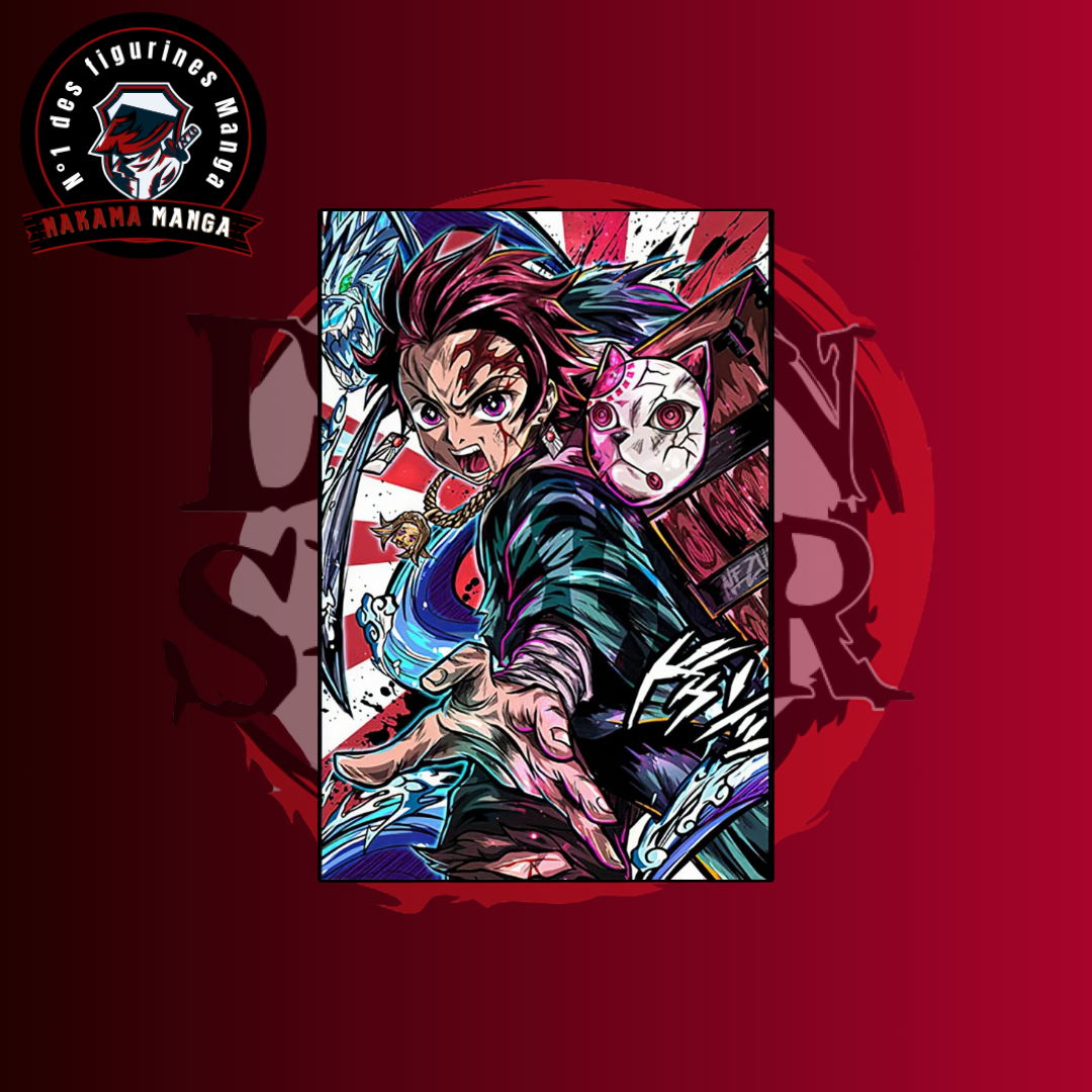Tableaux Demon Slayer - Tanjiro