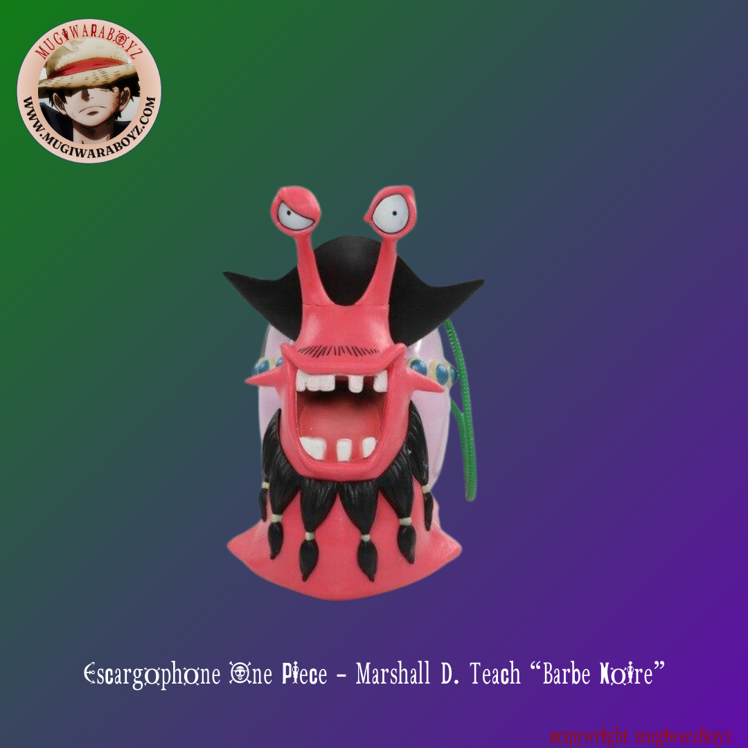 One Piece Snail - Marshall D. Teach "Blackbeard"