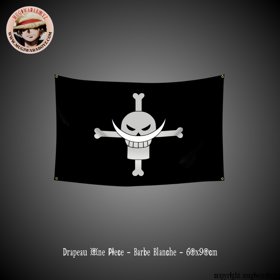 Drapeau One Piece - Barbe Blanche