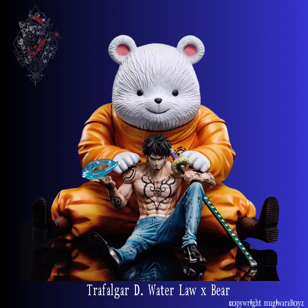Figurine One Piece - Trafalgar D. Water Law x Bepo