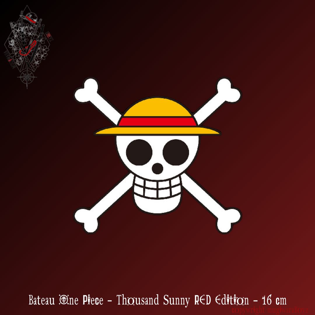 Bateau One Piece - Thousand Sunny RED Edition