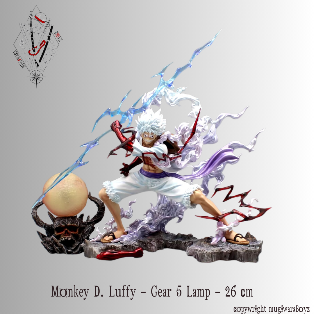 Figurine One Piece Lamp - Monkey D. Luffy - Nika Gear 5