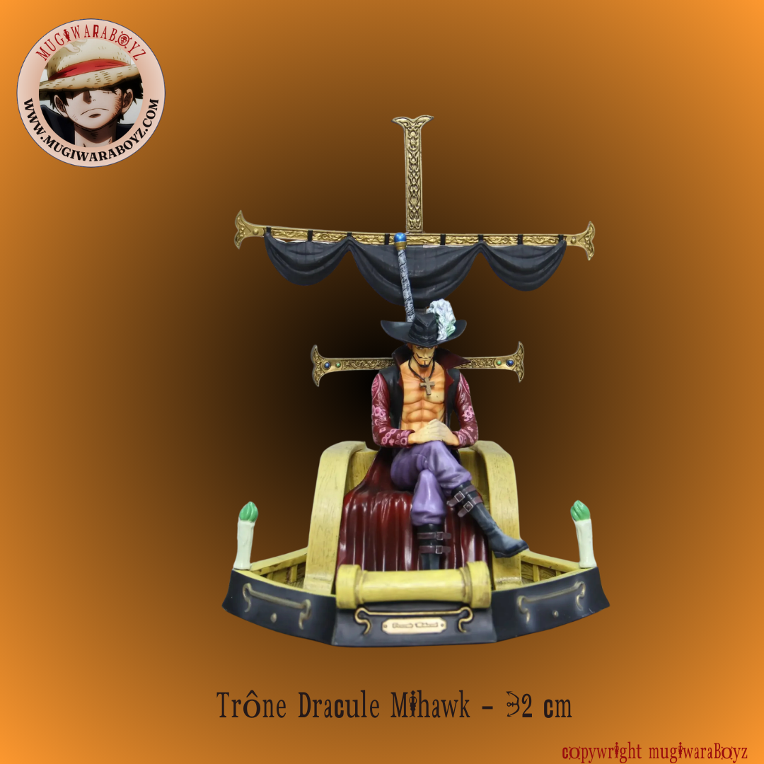 Figurine One Piece - Trône Dracule Mihawk