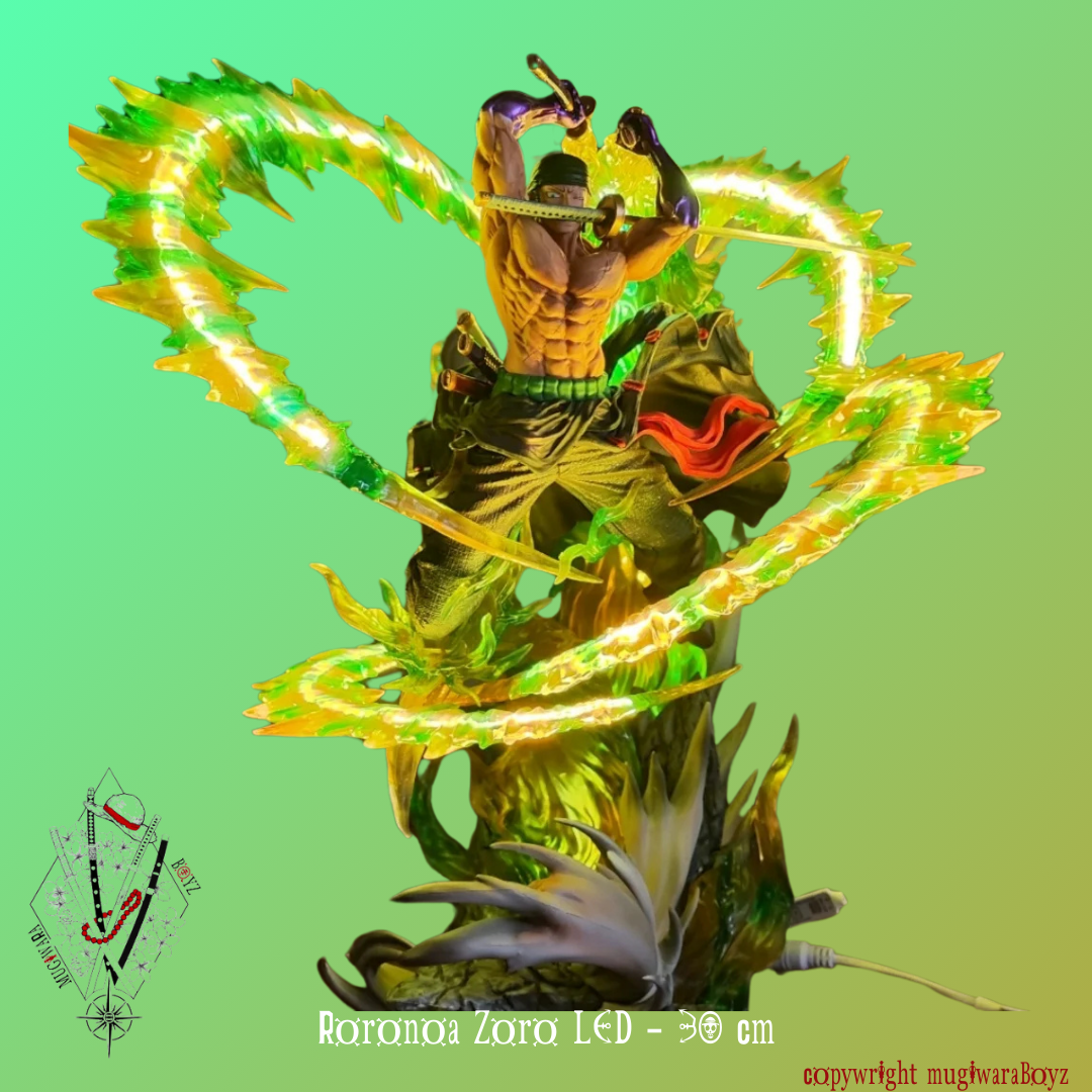 Figurine One Piece LED - Roronoa Zoro