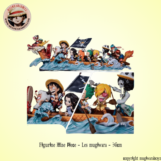 Figurine One Piece - Les mugiwara