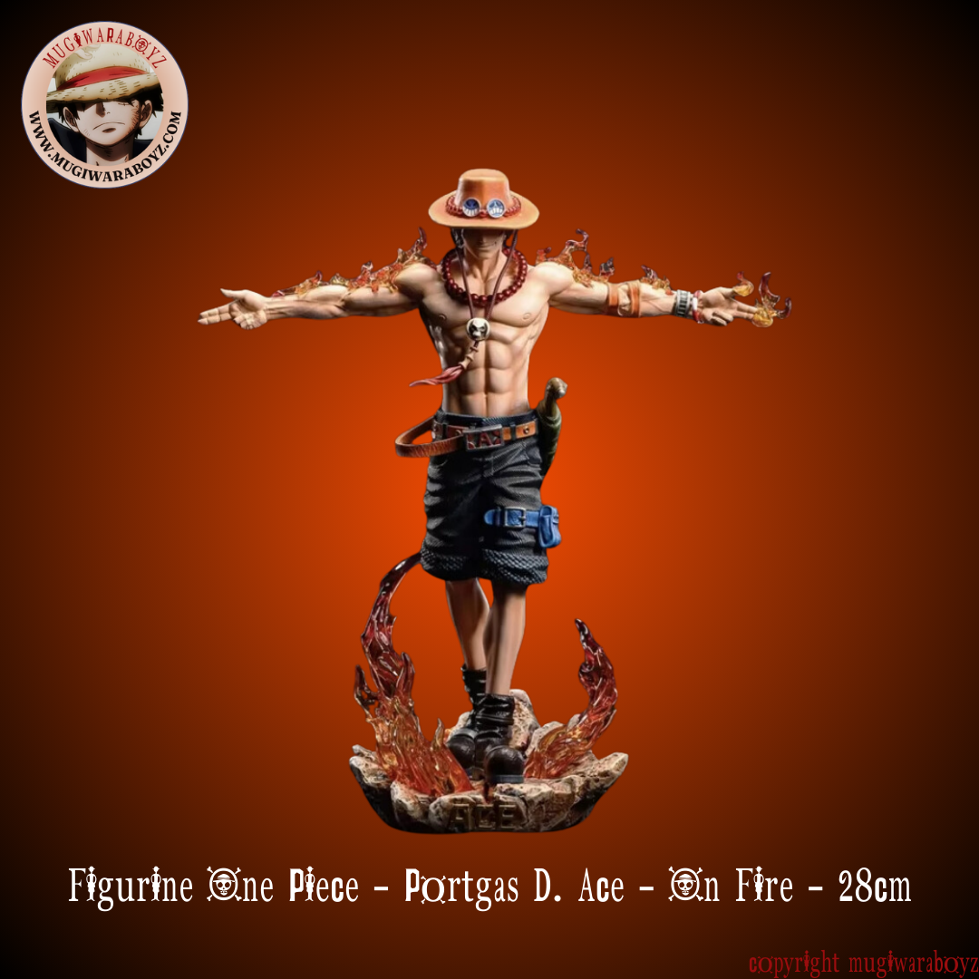 Figurine One Piece - Portgas D. Ace - On Fire