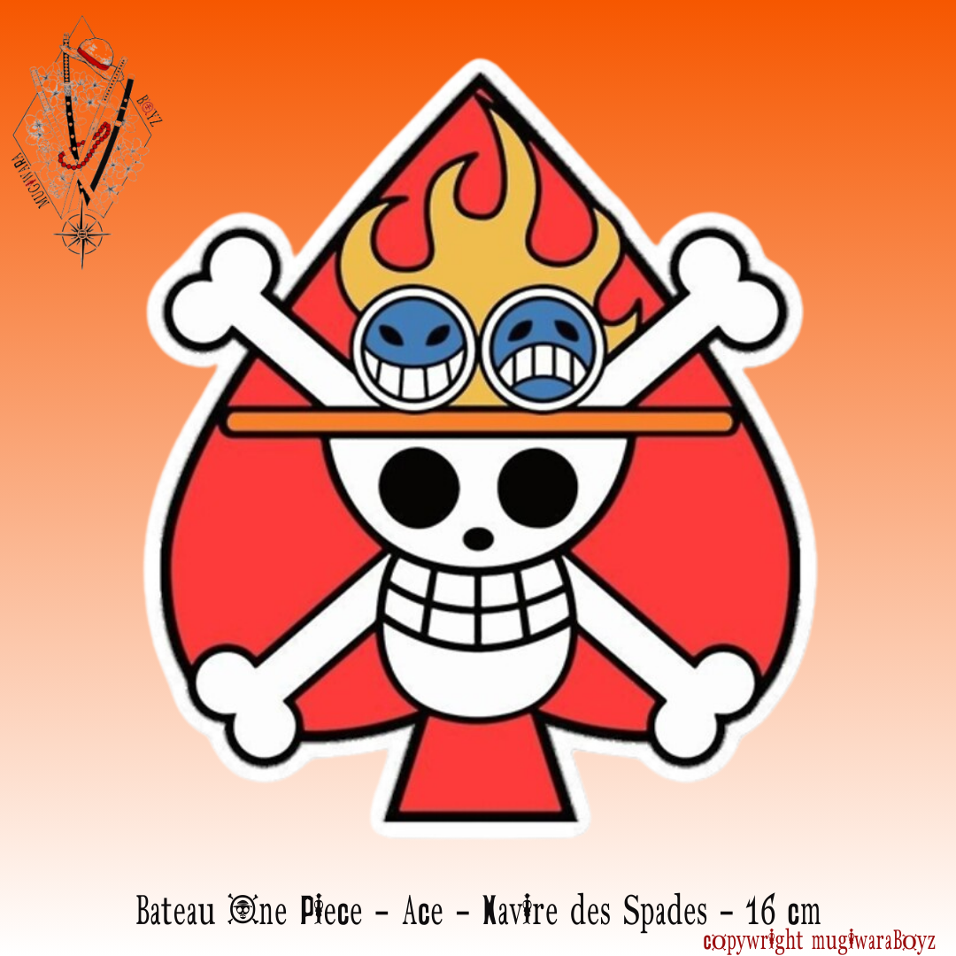 One Piece Ship - Ace - Spades Ship