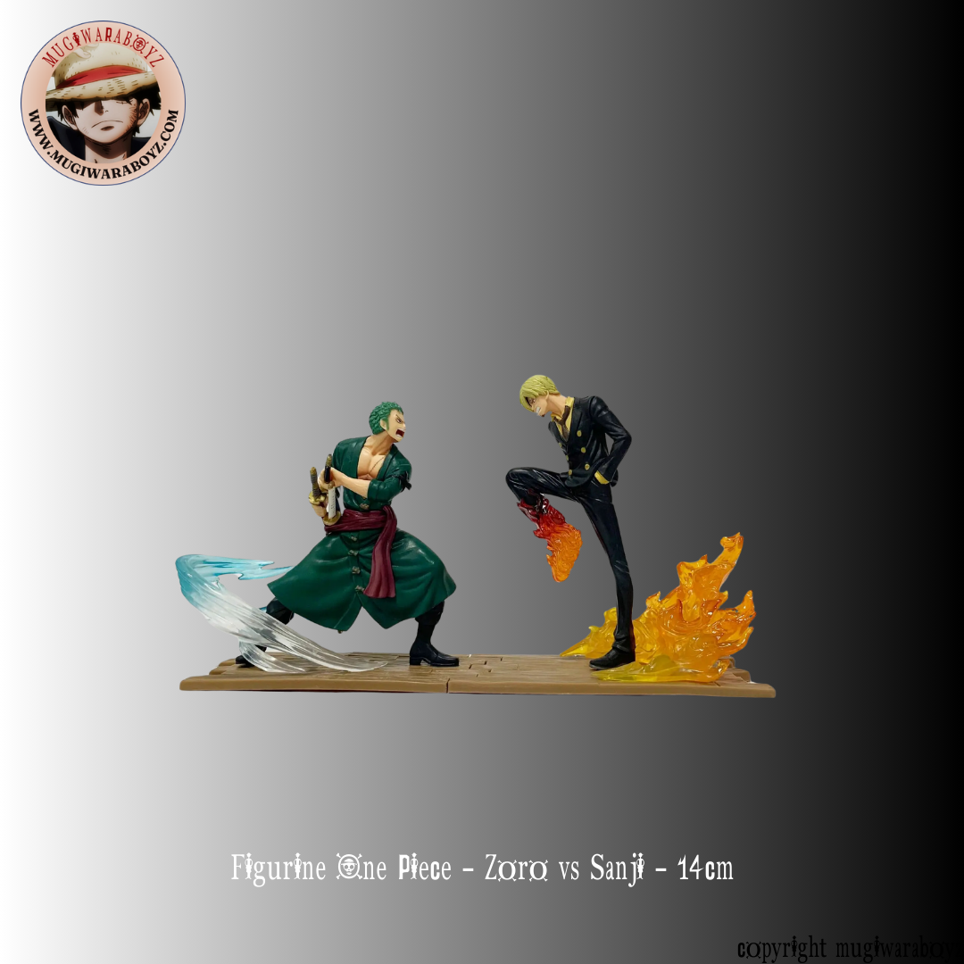 Figurine One Piece - Zoro vs Sanji