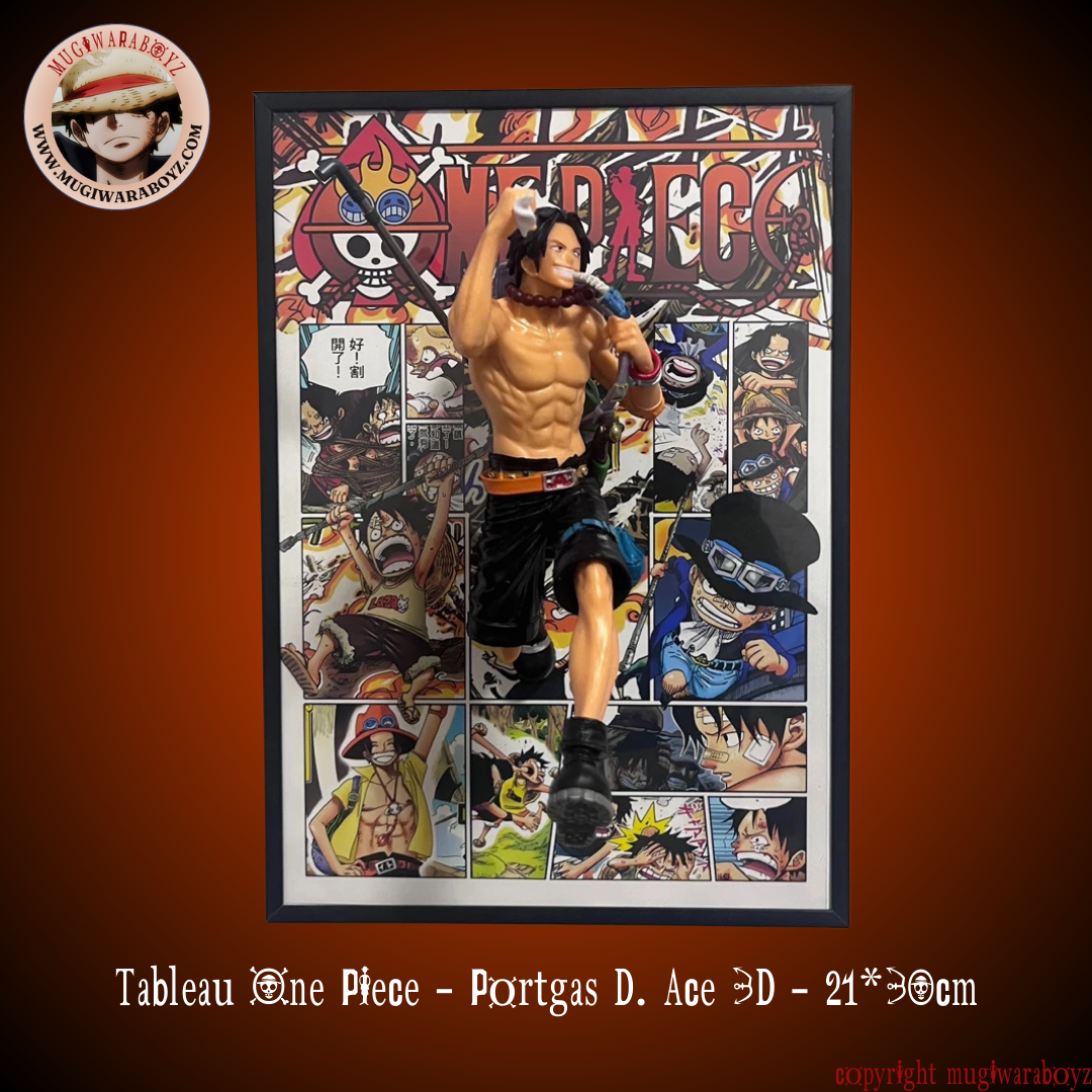 One Piece Painting - Portgas D. Ace 3D