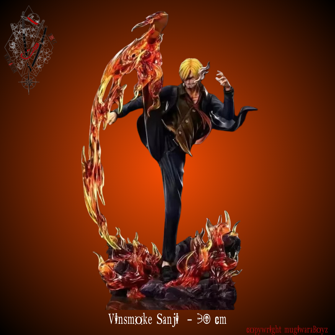 One Piece Figure - Sanji Attacks "Diable Jambe"