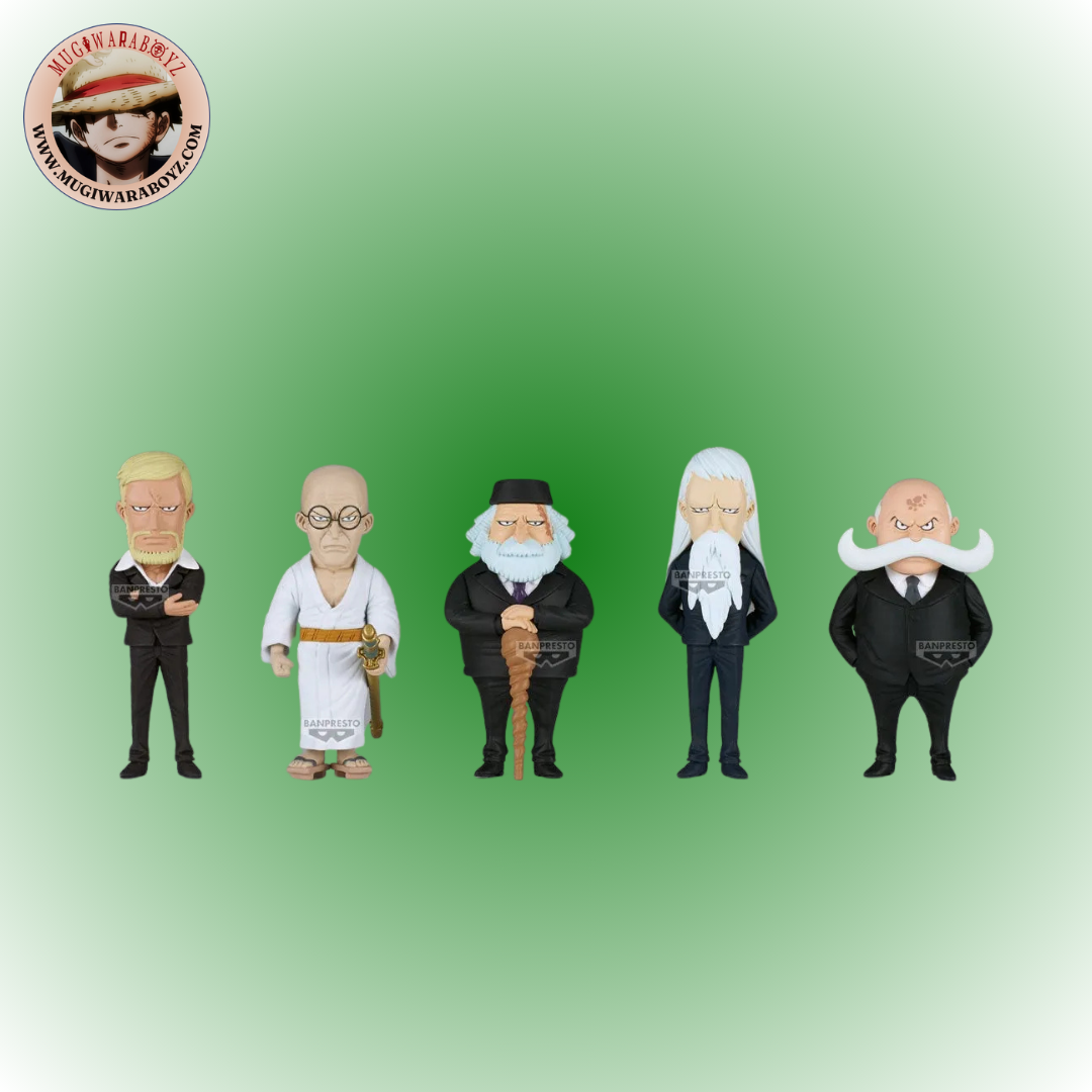Figurine One Piece - Les 5 Doyens - PRE-COMMANDE UNIQUEMENT