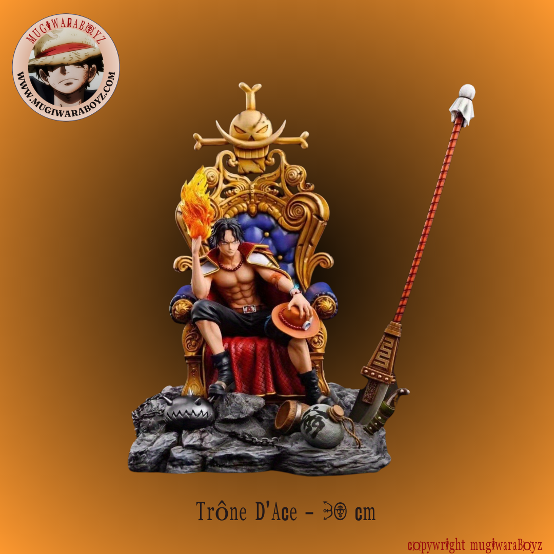 Figurine One Piece - Trône D'Ace
