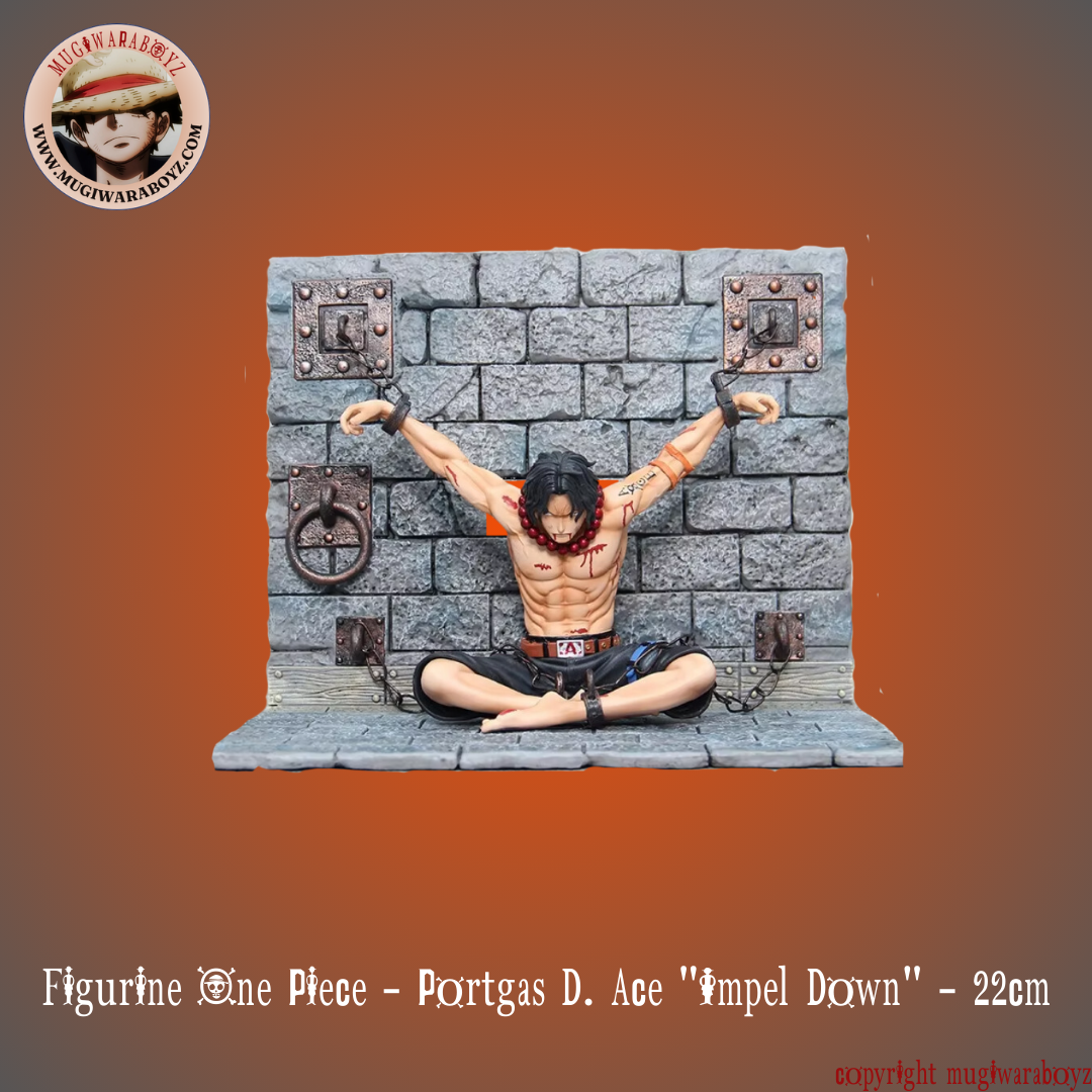 Figurine One Piece - Portgas D. Ace "Impel Down"