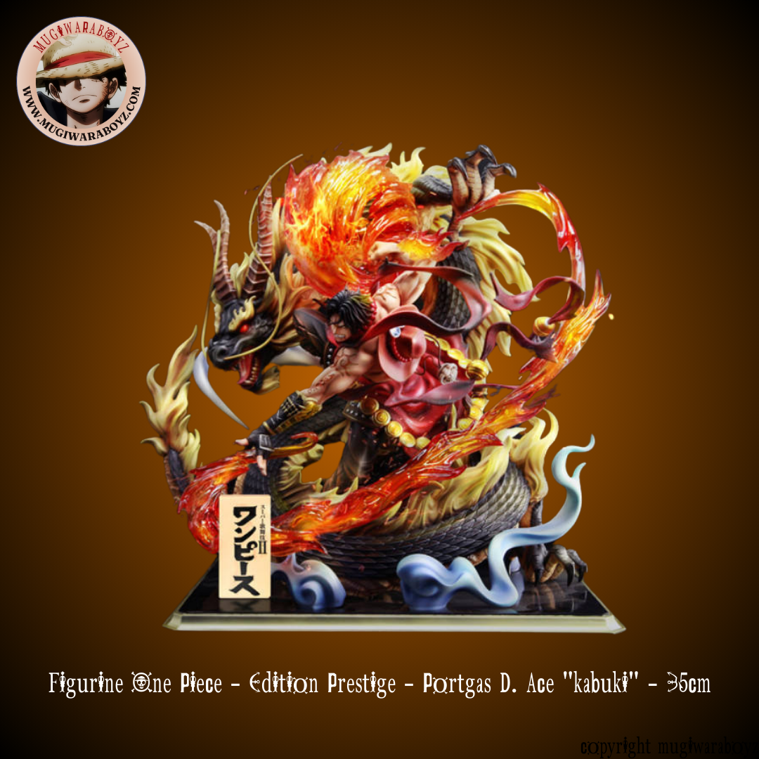 Figurine One Piece - Edition Prestige - Portgas D. Ace "kabuki"