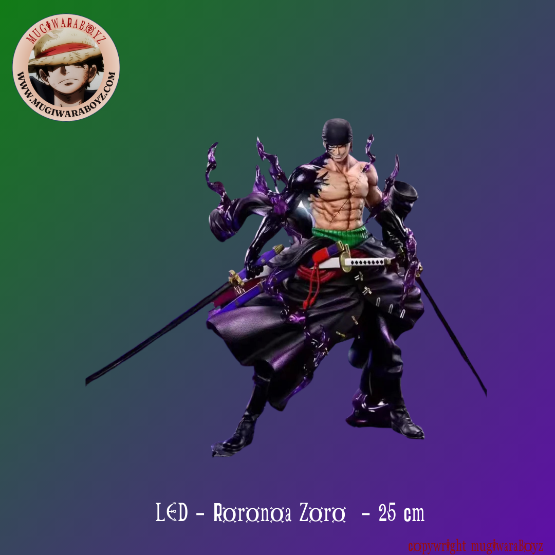 Figurine One Piece LED - Roronoa Zoro