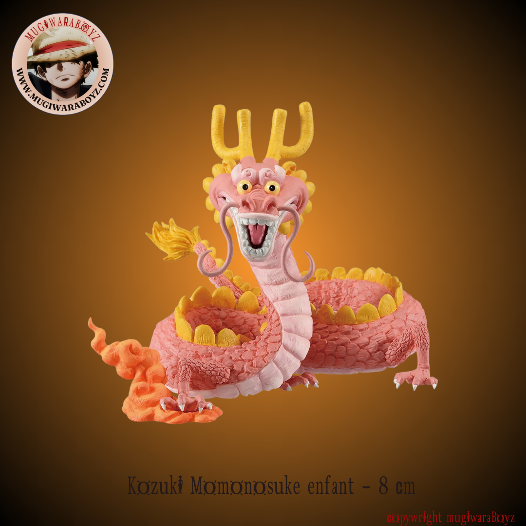 Figurine One Piece - Momonosuke "Dragon" / Yamato "Loup Divin"