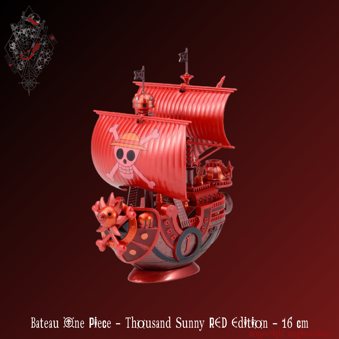 Bateau One Piece - Thousand Sunny RED Edition