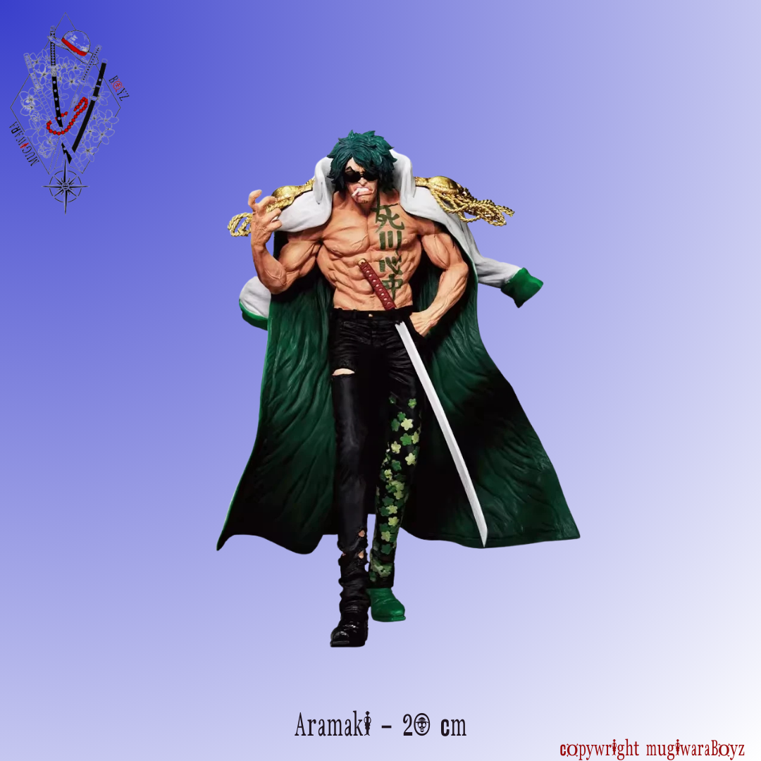 Figurine One Piece  Amiraux - Fujitora et Aramaki