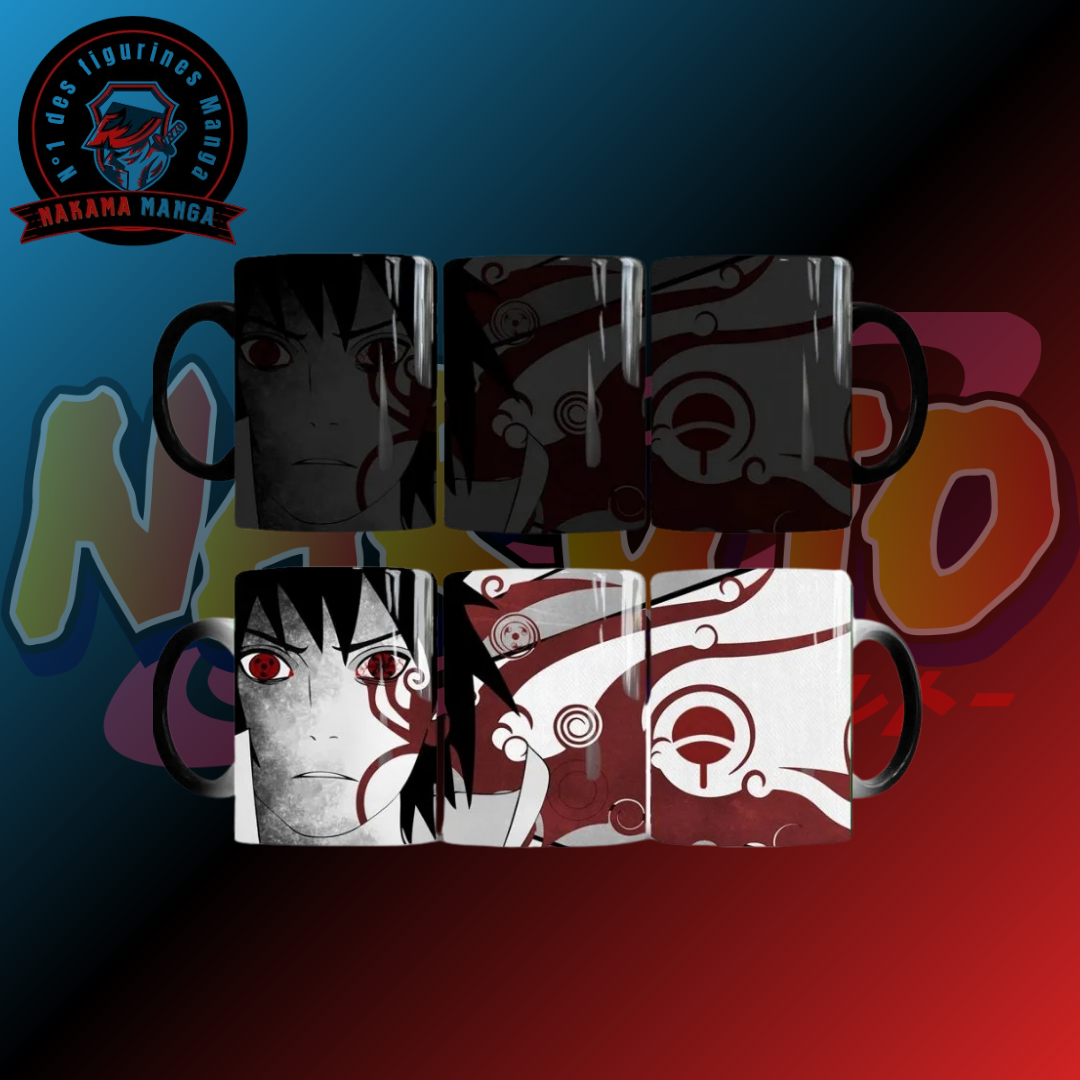 Tasse Thermosensible Naruto - Sasuke Uchiha