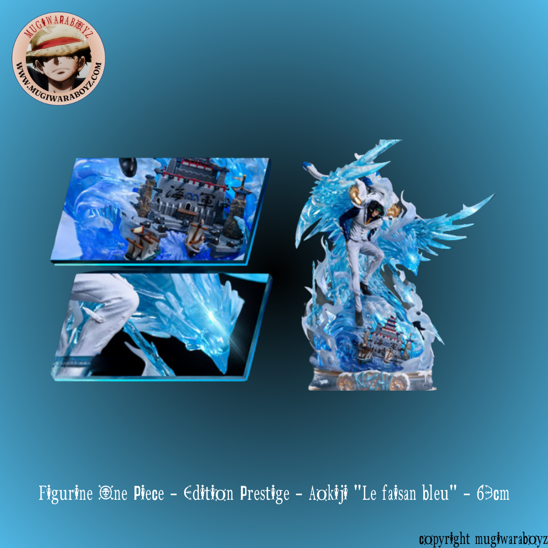 Figurine One Piece - Edition Prestige - Aokiji "Le faisan bleu"