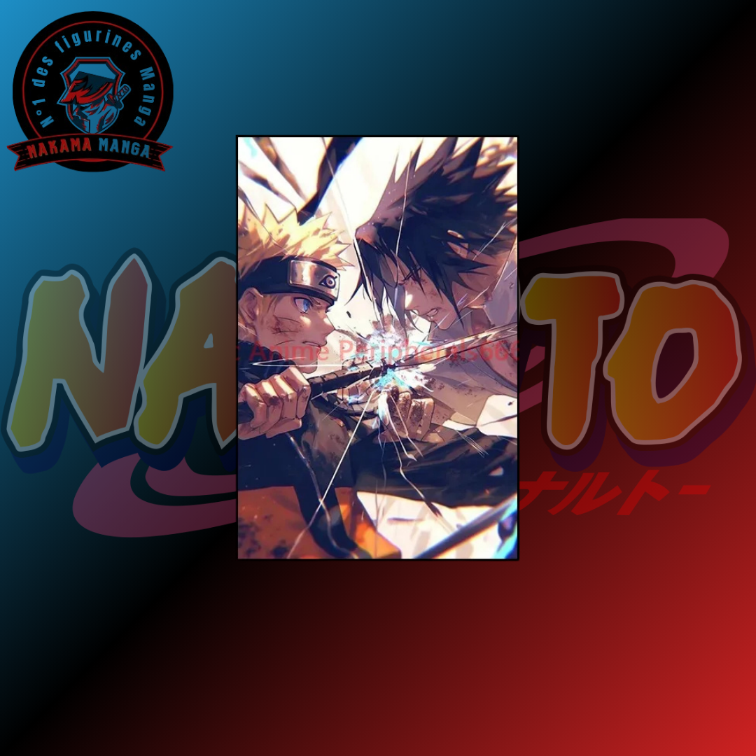 Tableaux Naruto - Naruto vs Sasuke