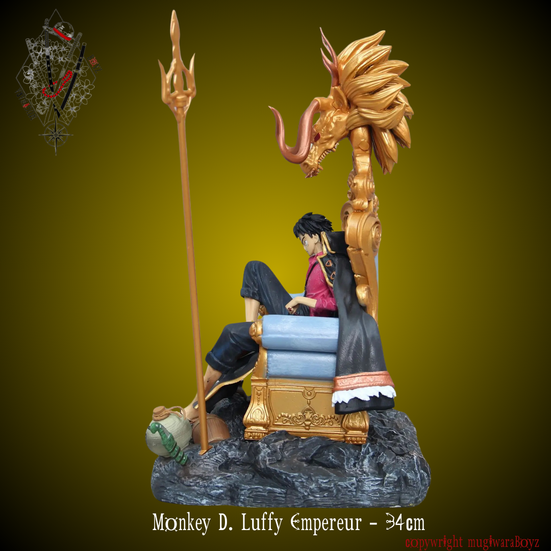 Figurine One Piece - Trône Monkey D. Luffy