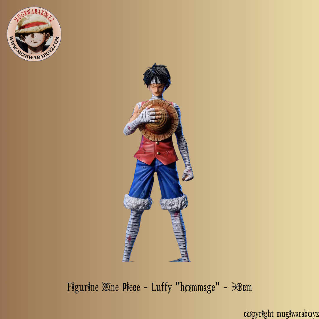 Figurine One Piece - Luffy "hommage"
