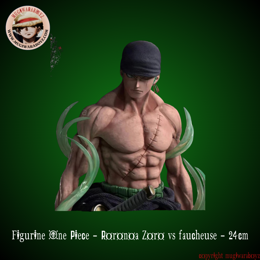 Figurine One Piece - Roronoa Zoro vs faucheuse