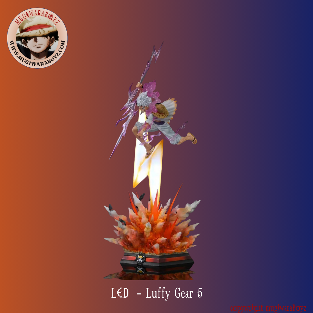 Figurine One Piece LED  - Luffy Gear 5