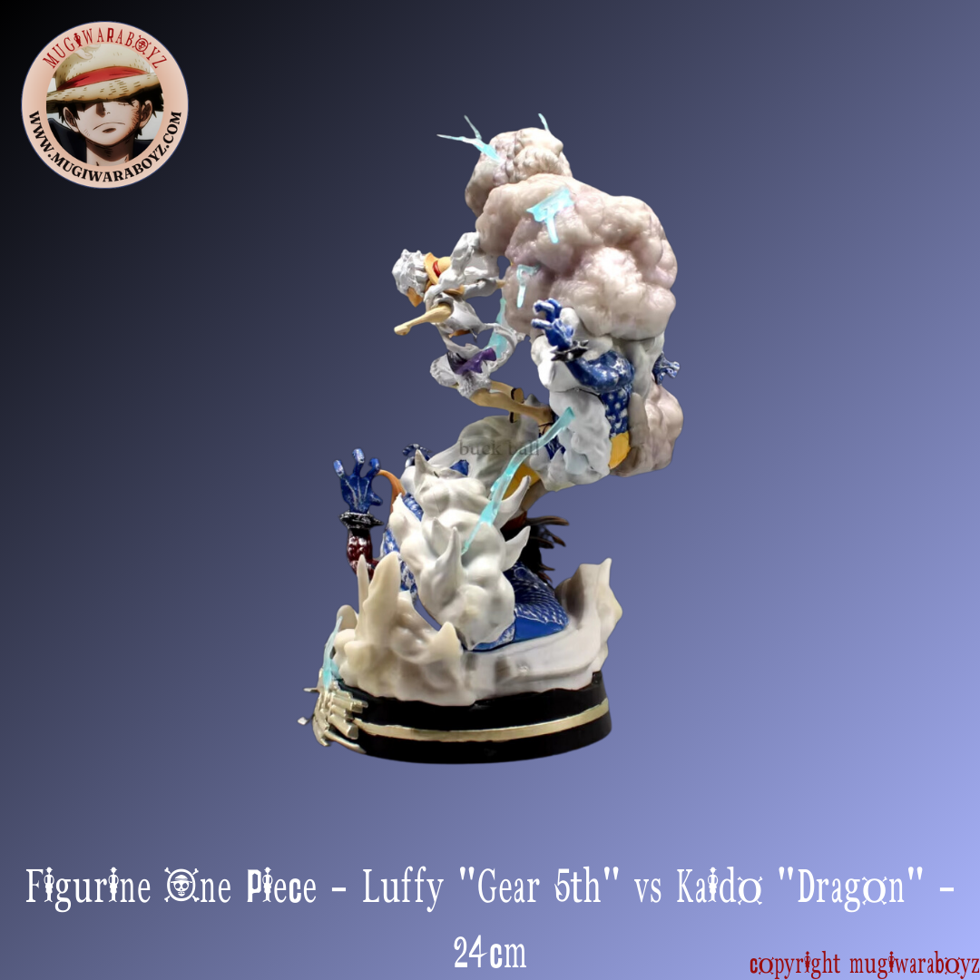 One Piece Figure - Luffy "Gear 5th" vs Kaido "Dragon"