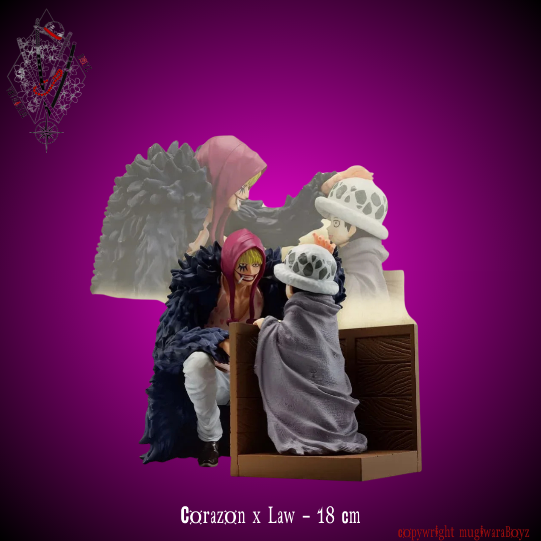 Figurine One Piece - Corazon x Law