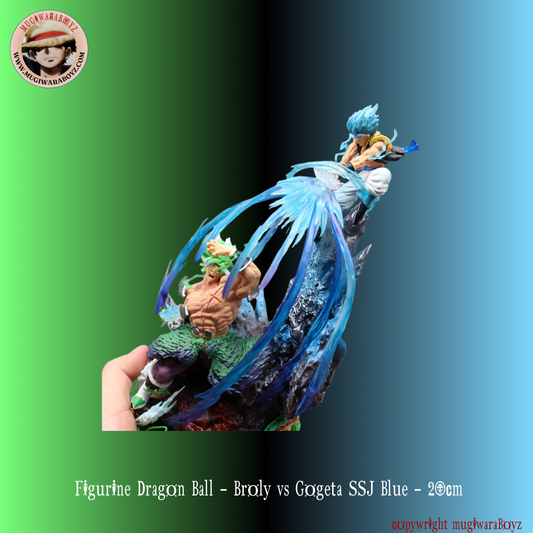 Figurine Dragon Ball - Broly vs Blue Gogeta