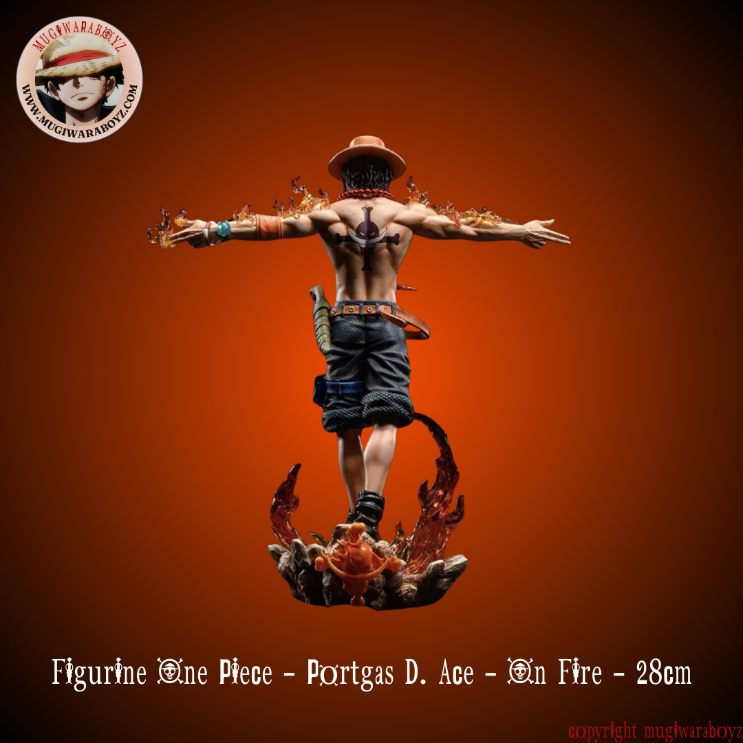 Figurine One Piece - Portgas D. Ace - On Fire