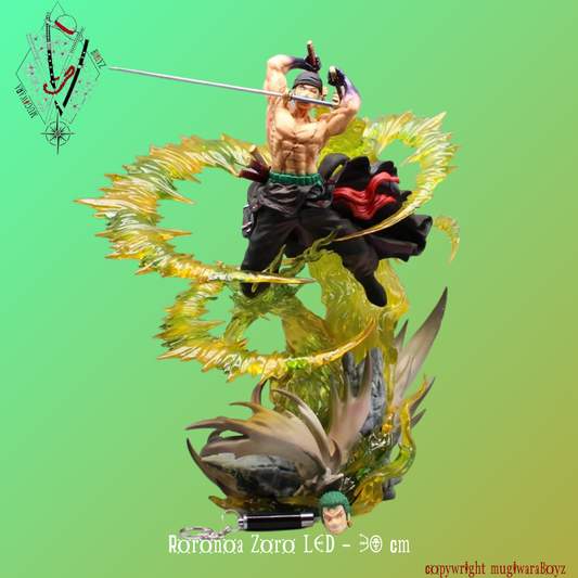 Figurine One Piece LED - Roronoa Zoro