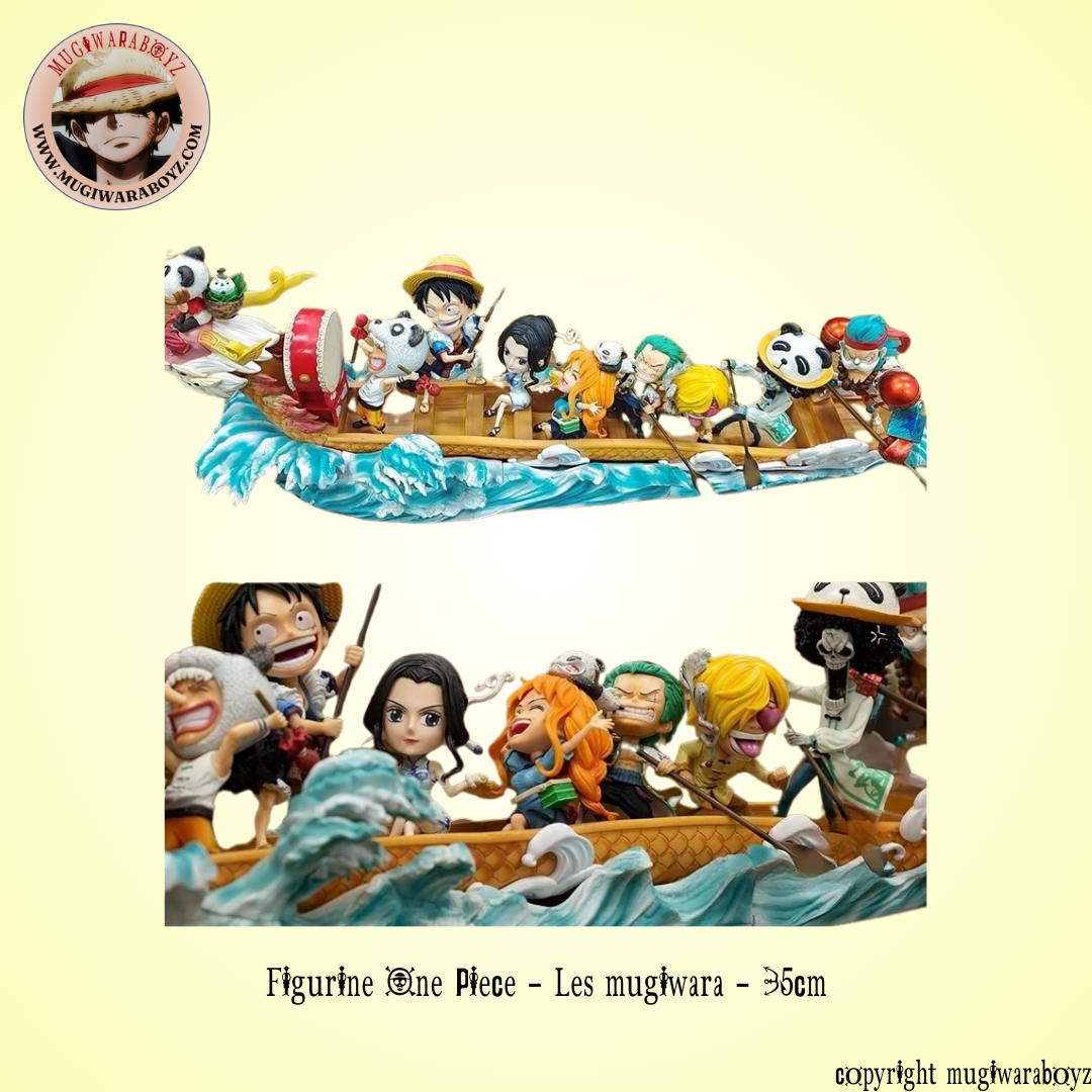 Figurine One Piece - Les mugiwara