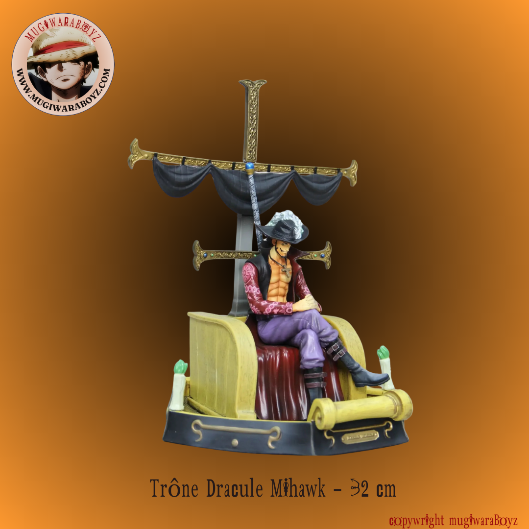 Figurine One Piece - Trône Dracule Mihawk
