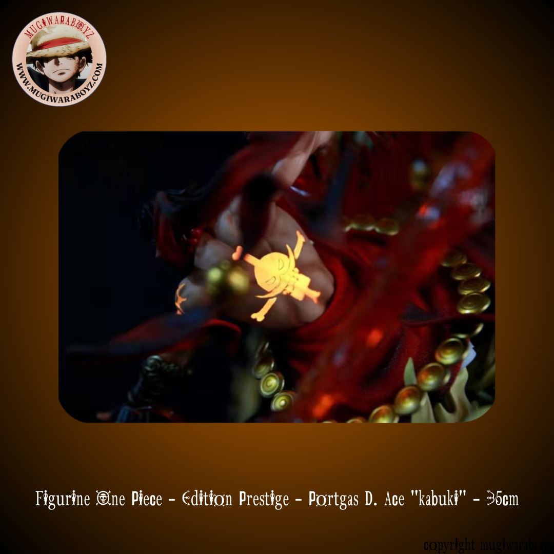 Figurine One Piece - Edition Prestige - Portgas D. Ace "kabuki"