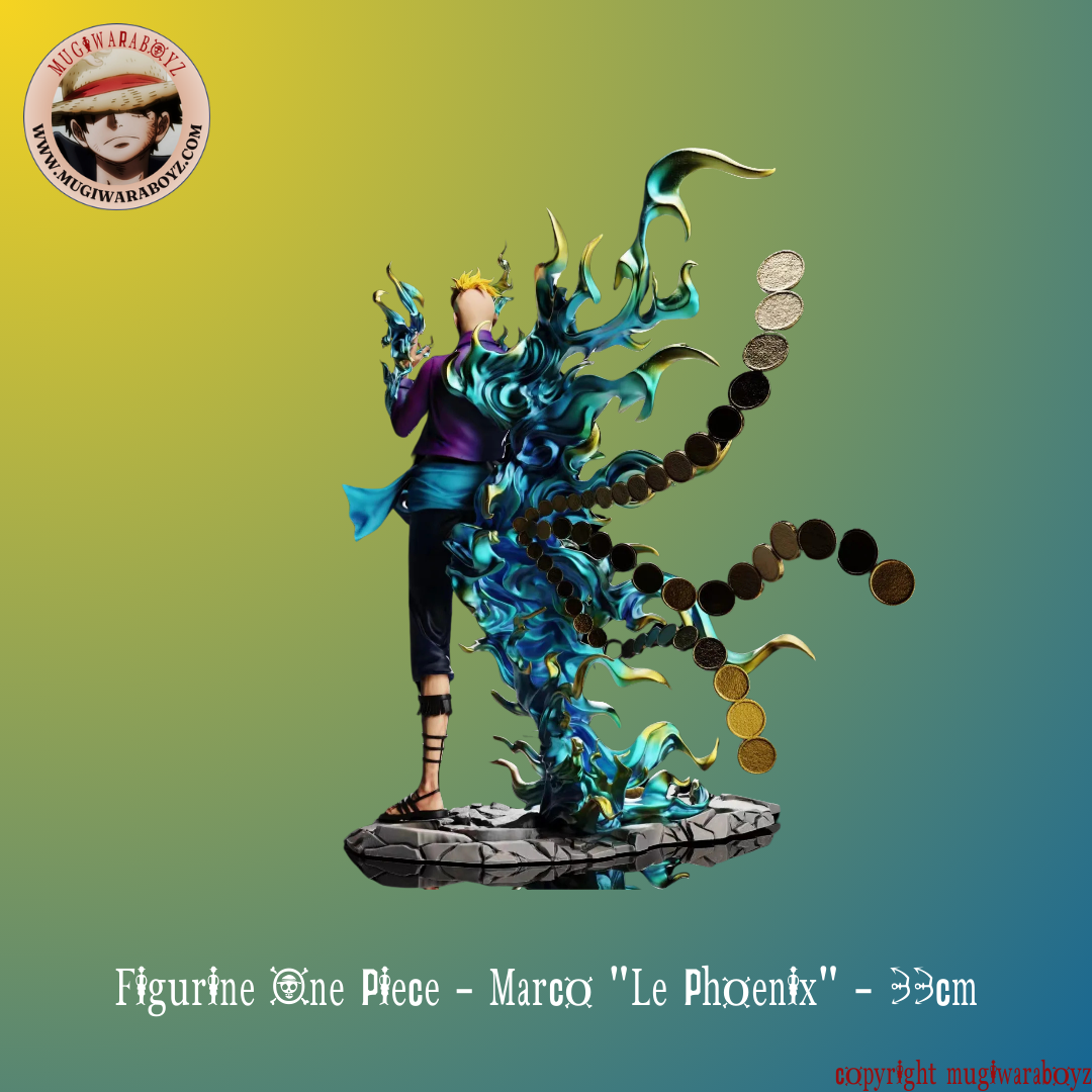 Figurine One Piece - Marco "Le Phoenix"
