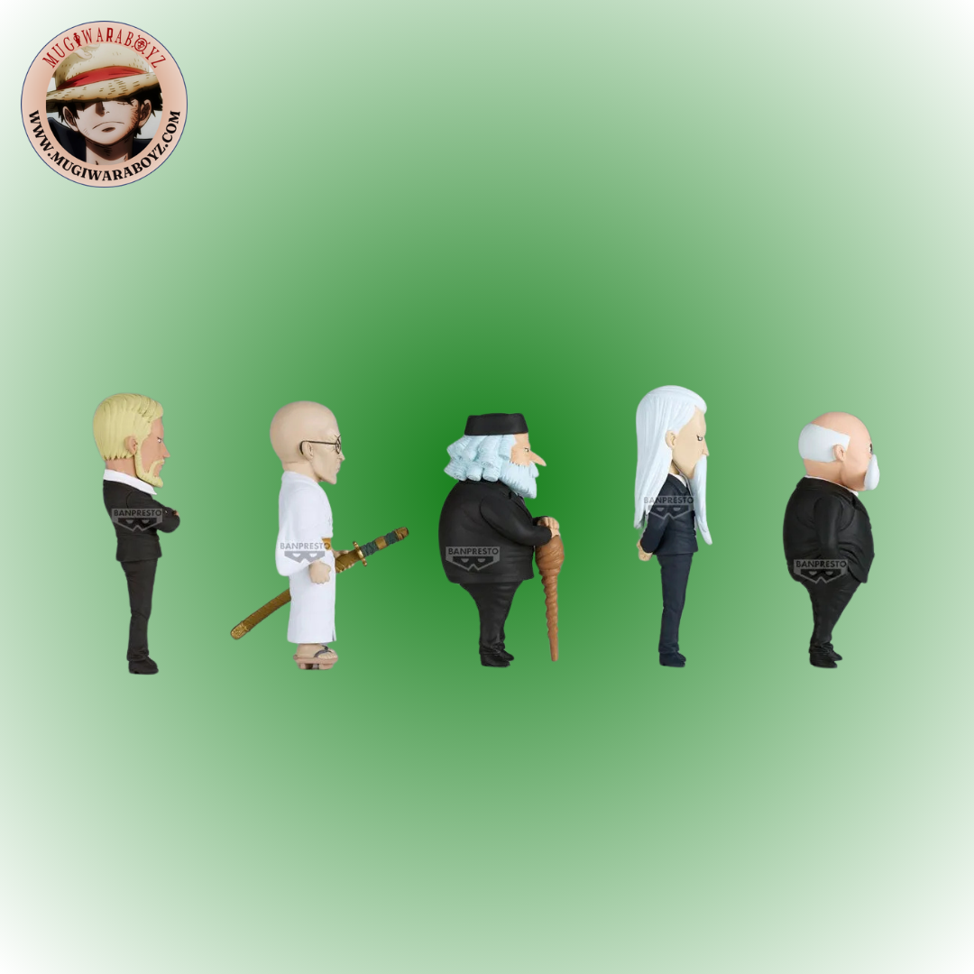 Figurine One Piece - Les 5 Doyens - PRE-COMMANDE UNIQUEMENT