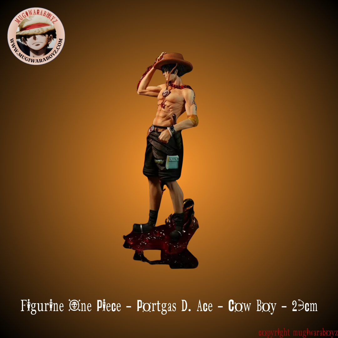 Figurine One Piece - Portgas D. Ace - Cow Boy