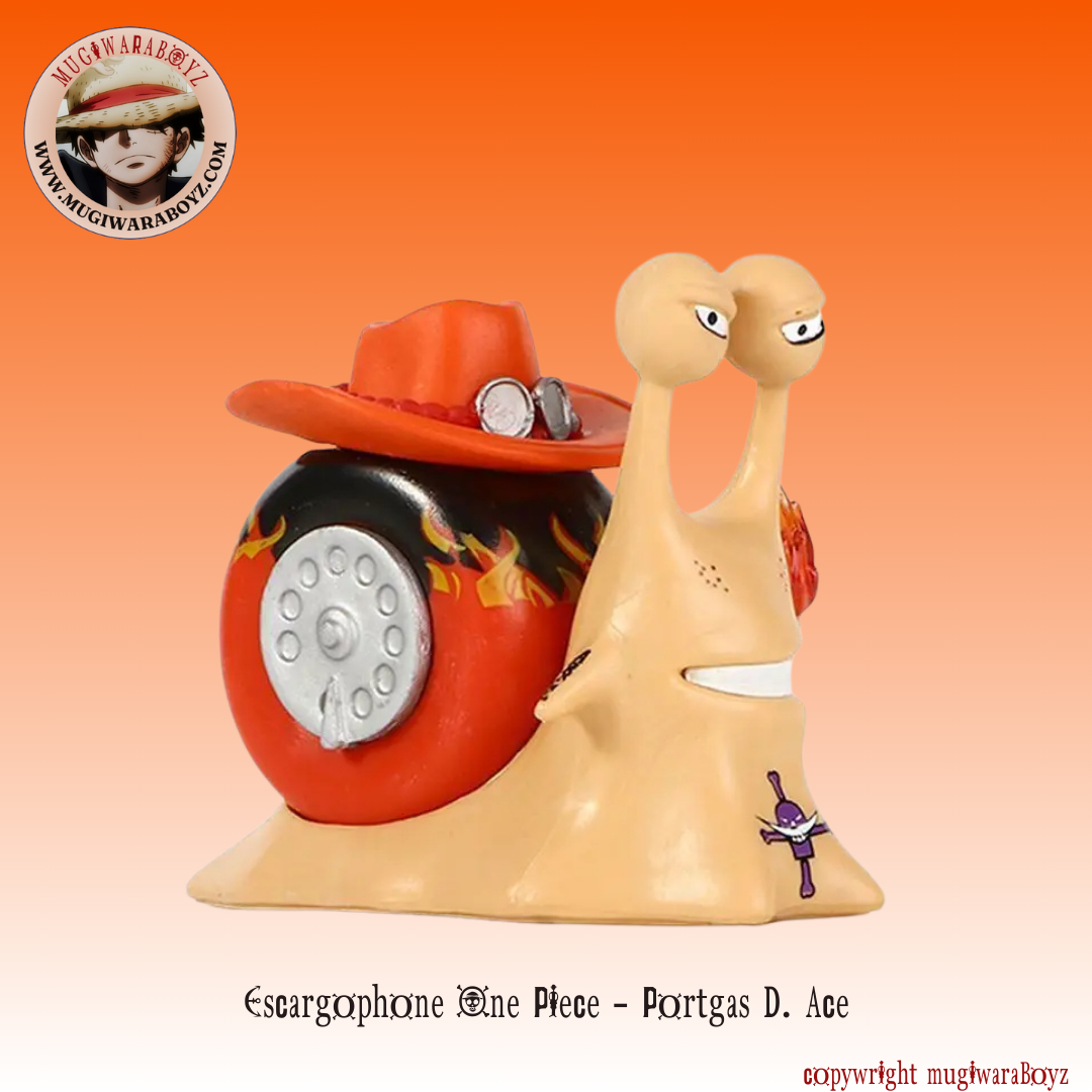 Escargophone One Piece - Portgas D. Ace