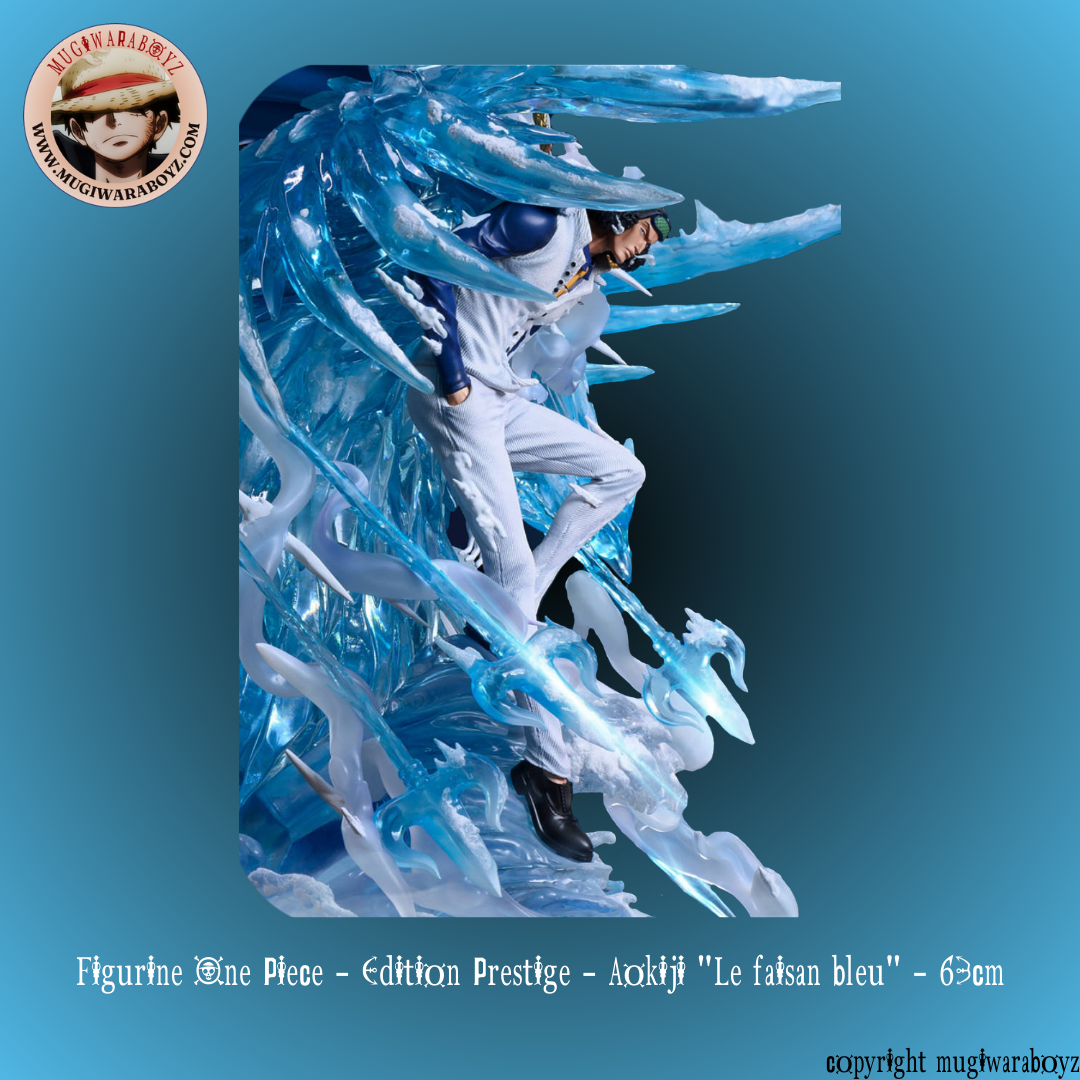 Figurine One Piece - Edition Prestige - Aokiji "Le faisan bleu"